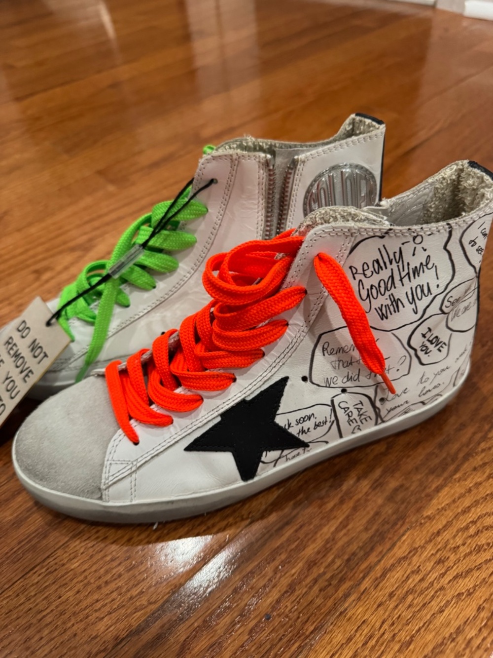 Golden Goose FRANCY Sneaker size 37 - Picture 2 of 3